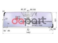 Стекло лобовое атермальное c обогревом в резинку Mercedes-benz Мерседес Бенц g-class w463 g500 1980- 3 / 5d XYG SOLARBENZG500VCSSALFW/W/X