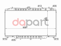 Радиатор охлаждения Nissan Ниссан Patrol Патрол RD28 / TD42 / ZD30 98-10 SAT NS000Y61D2R