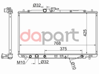 Радиатор охлаждения Acura Акура rdx 2007- SAT HD0010RDX